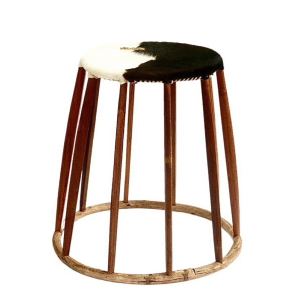 Stretched leather chair
