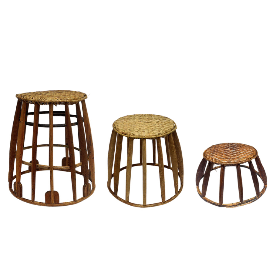 Woven rattan chair - Image 3